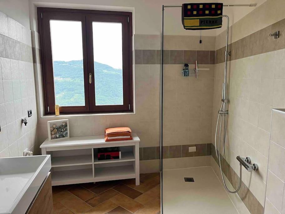 Casa Con Vista Apartment Costa di Serina Екстериор снимка